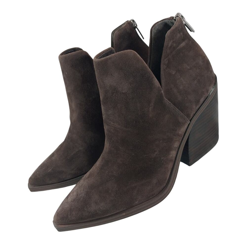 Vince Camuto Brown Ankle Boots